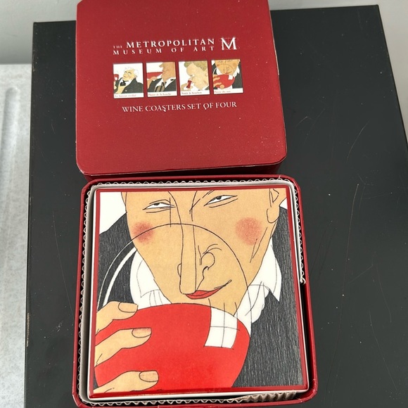 L’art du vin coasters from Metropolitan Museum of Art - Picture 2 of 4